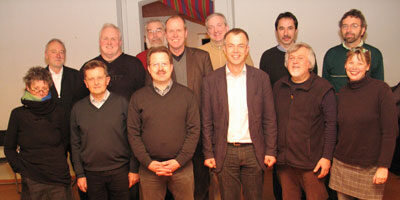 Teilnehmer der Diskussion über die Intensivmast im Billerbecker Forum am 2.2.10